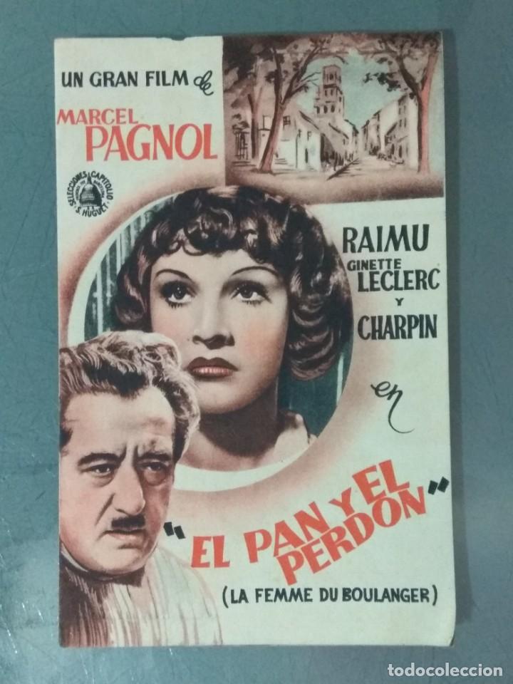 Cine: EL PAN Y EL PERDON - PROGRAMA DE CINE DOBLE. - Foto 1