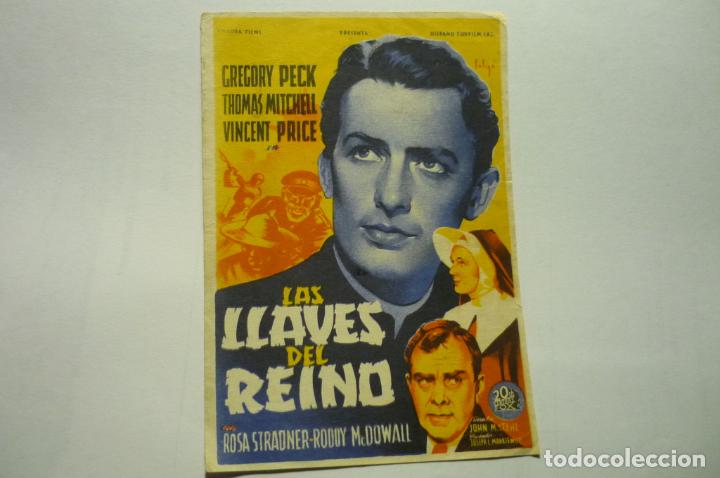 Cine: programa las llaves del reino .-gregory peck - Foto 1