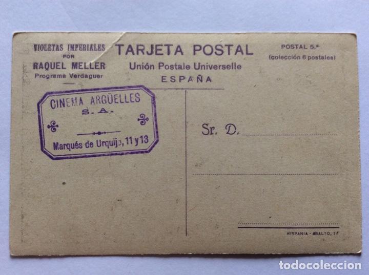 Cine: PROGRAMA CINE MUDO, N&Uacute;M. 5. VIOLETAS IMPERIALES, RAQUEL MELLER. - Foto 2