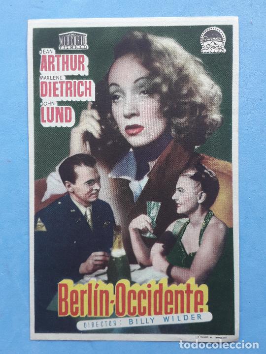 Cine: Berl&iacute;n - Occidente. Jean Arthur, Marlene Dietrich, John Lund - Foto 1