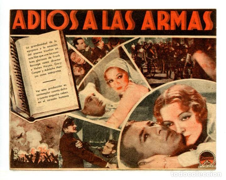 Cine: ADIOS A LAS ARMAS. con Gary Cooper. - Foto 2