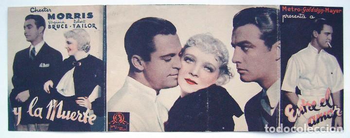Cine: ENTRE EL AMOR Y LA MUERTE, con Robert Taylor.