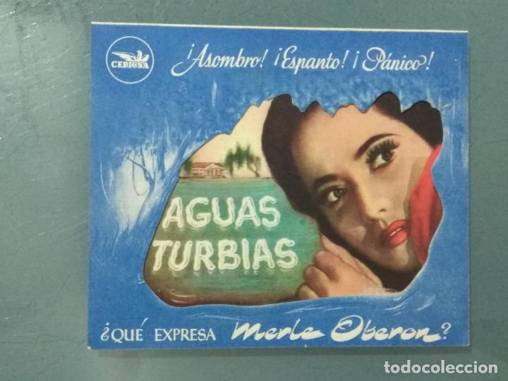 Cine: AGUAS TURBIAS - PROGRAMA DE CINE DOBLE - Foto 1