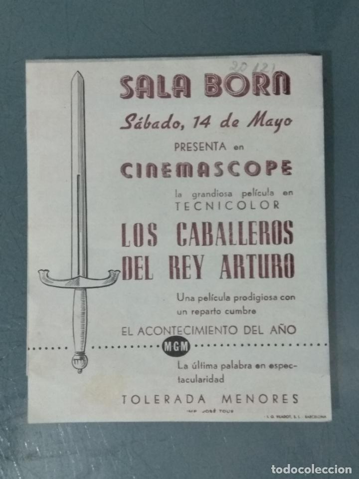 Cine: LOS CABALLEROS DEL REY ARTURO - PROGRAMA DE CINE DOBLE - Foto 3