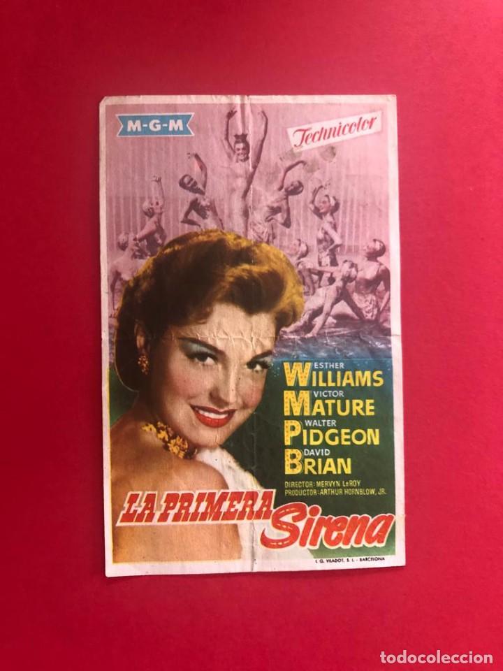 Cine: Programa de mano de la pel&iacute;cula &rdquo;La Primera Sirena&rdquo; - Foto 1