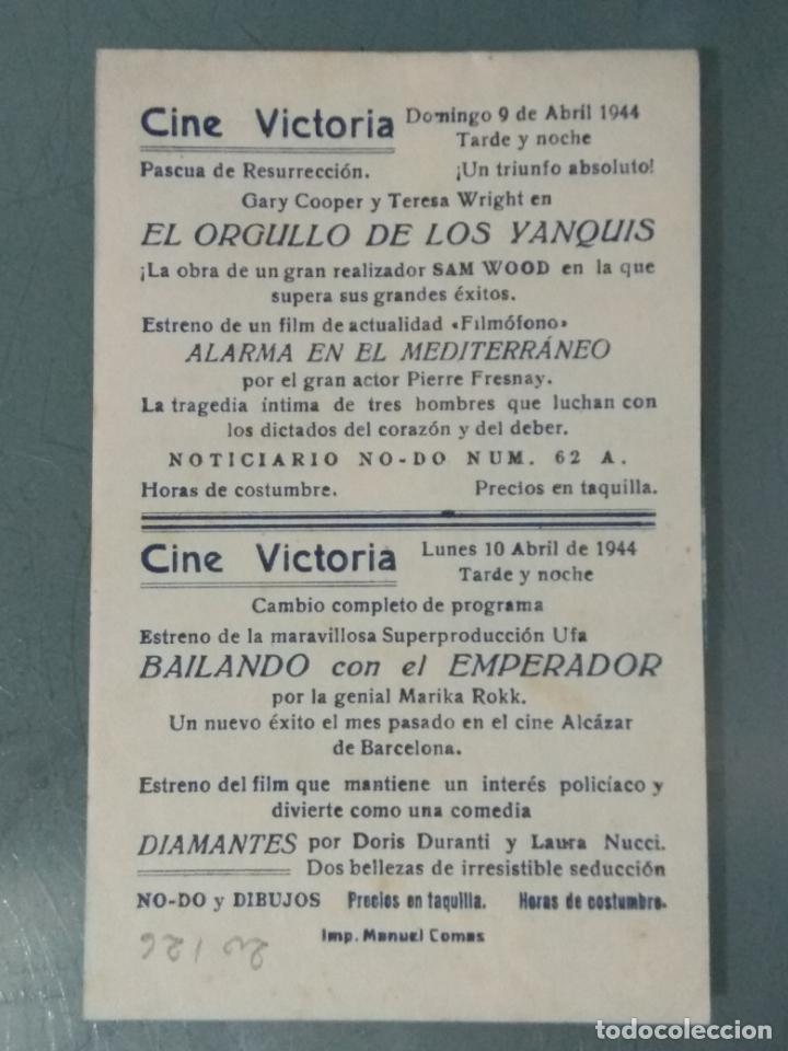 Cine: BAILANDO CON EL EMPERADOR - PROGRAMA DE CINE DOBLE - Foto 3
