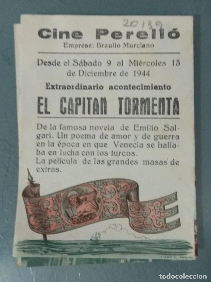 Cine: EL CAPITAN TORMENTA - PROGRAMA DE CINE DOBLE - Foto 3