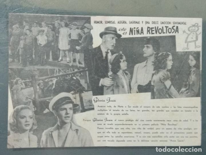 Cine: NI&Ntilde;A REVOLTOSA - PROGRAMA DE CINE DOBLE - Foto 2