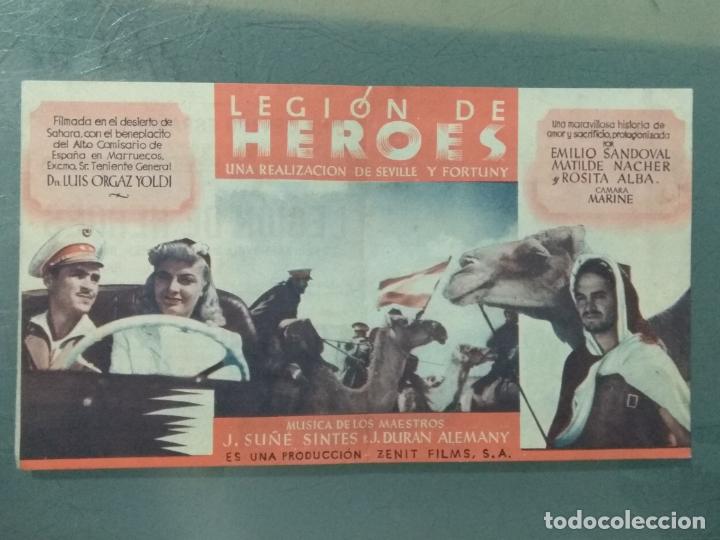 Cine: LEGION DE HEROES - PROGRAMA DE CINE DOBLE - Foto 2