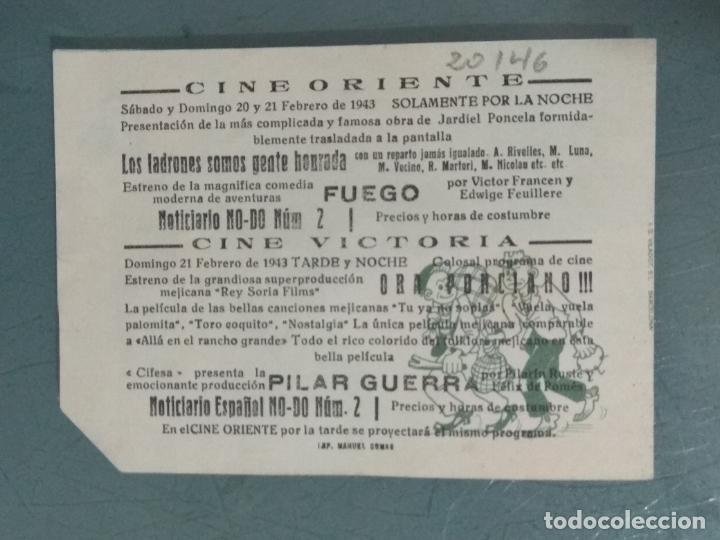Cine: LOS LADRONES SOMOS GENTE HONRADA - PROGRAMA DE CINE DOBLE - Foto 3