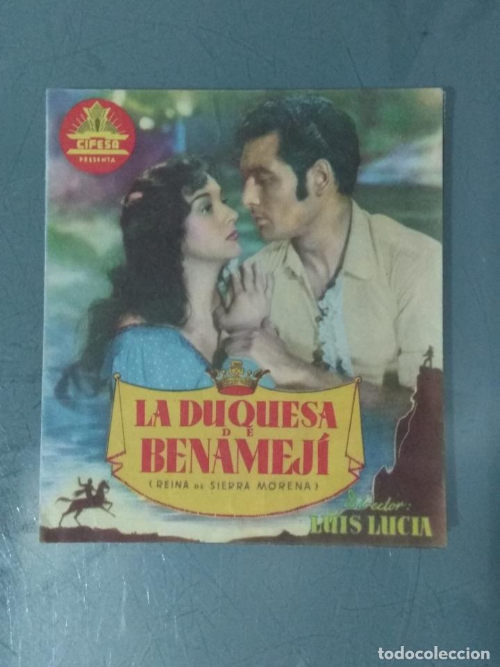 Cine: LA DUQUESA DE BENAMEJI - PROGRAMA DE CINE DOBLE - Foto 1