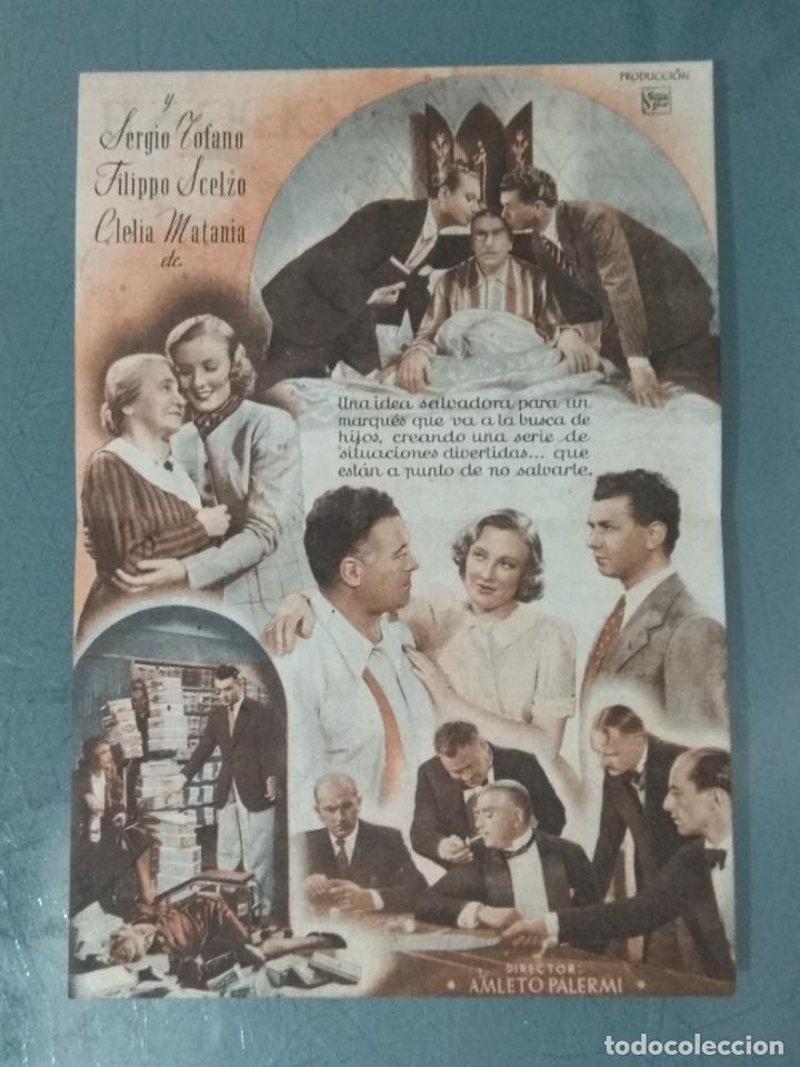 Cine: EL SECRETO DEL MARQUES - PROGRAMA DE CINE DOBLE - Foto 2