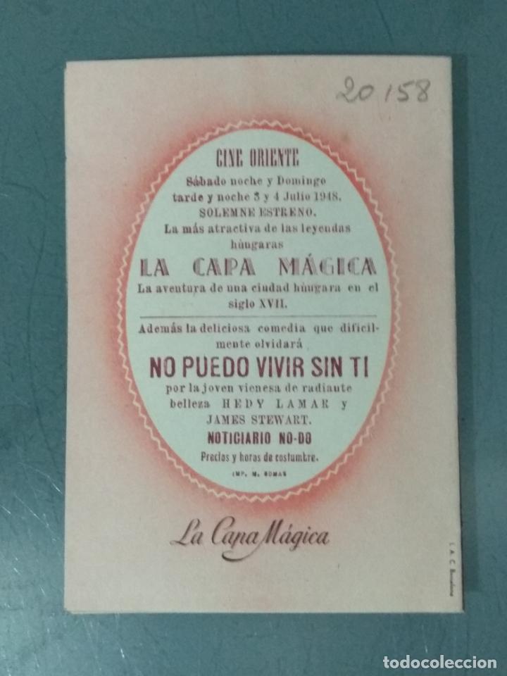 Cine: LA CAPA MAGICA - PROGRAMA DE CINE DOBLE - Foto 3
