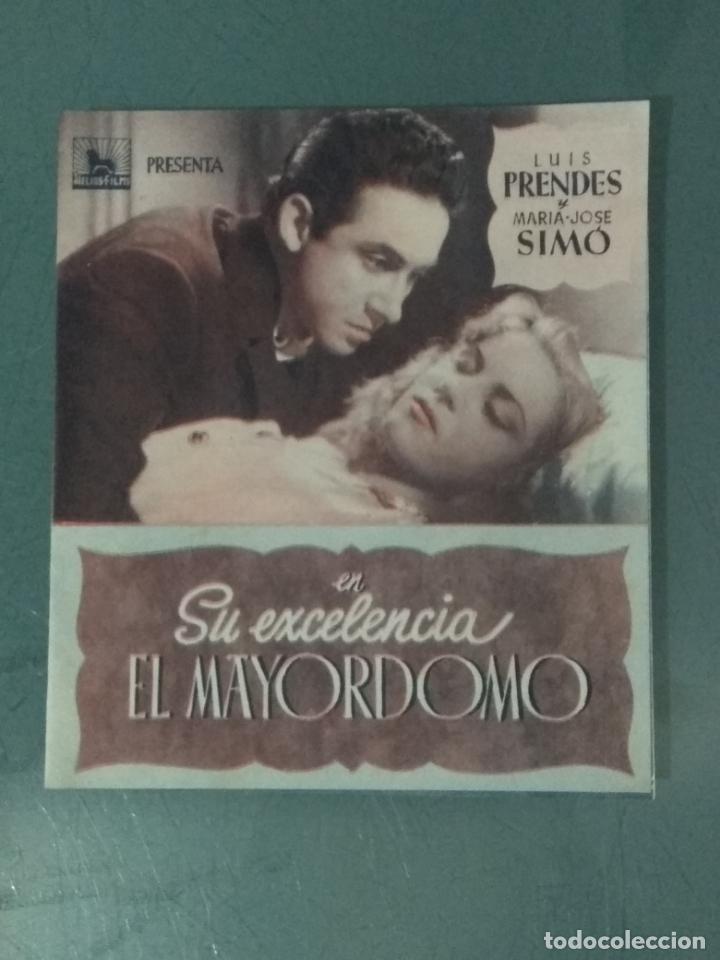 Cine: SU EXCELENCIA EL MAYORDOMO - PROGRAMA DE CINE DOBLE - Foto 1