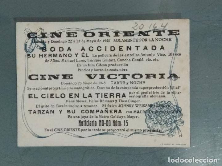 Cine: BODA ACCIDENTADA - PROGRAMA DE CINE DOBLE - Foto 3