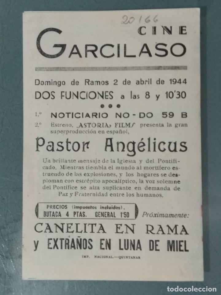 Cine: PASTOR ANGELICUS - PROGRAMA DE CINE DOBLE - Foto 3