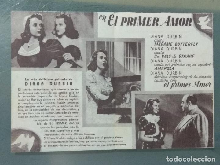 Cine: EL PRIMER AMOR - PROGRAMA DE CINE DOBLE - Foto 2