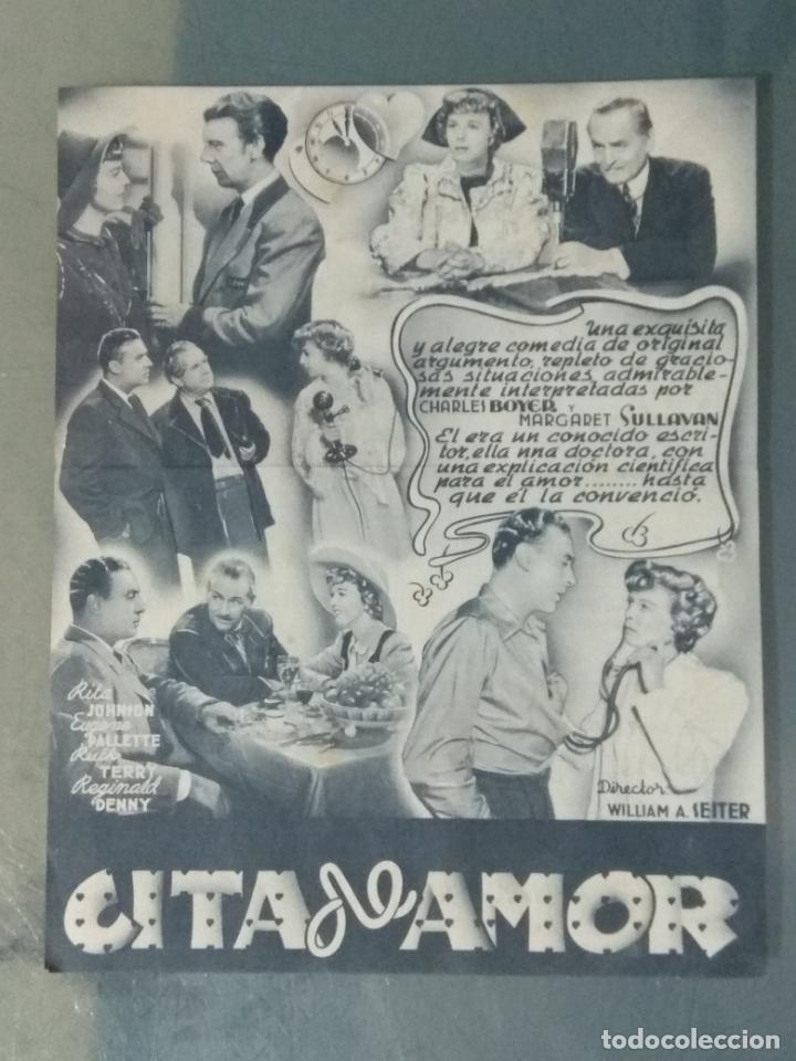 Cine: CITA DEL AMOR - PROGRAMA DE CINE DOBLE - Foto 2