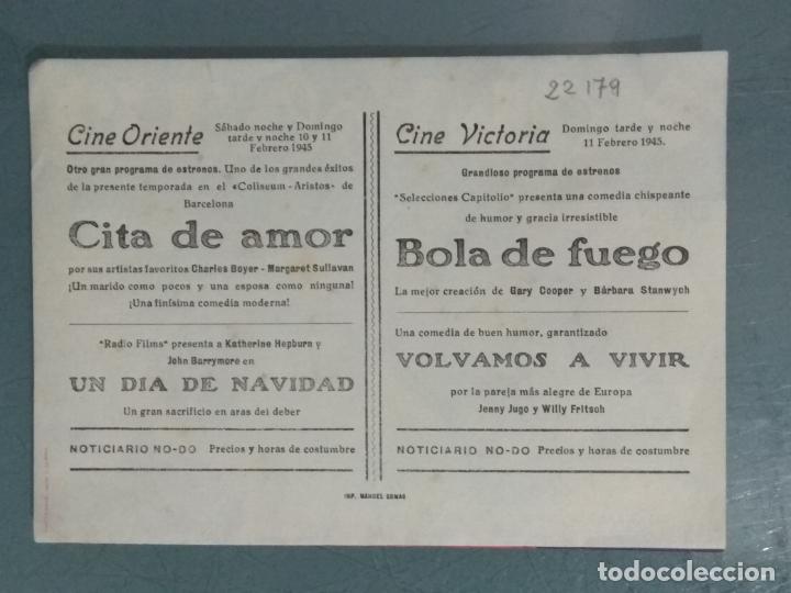 Cine: CITA DEL AMOR - PROGRAMA DE CINE DOBLE - Foto 3