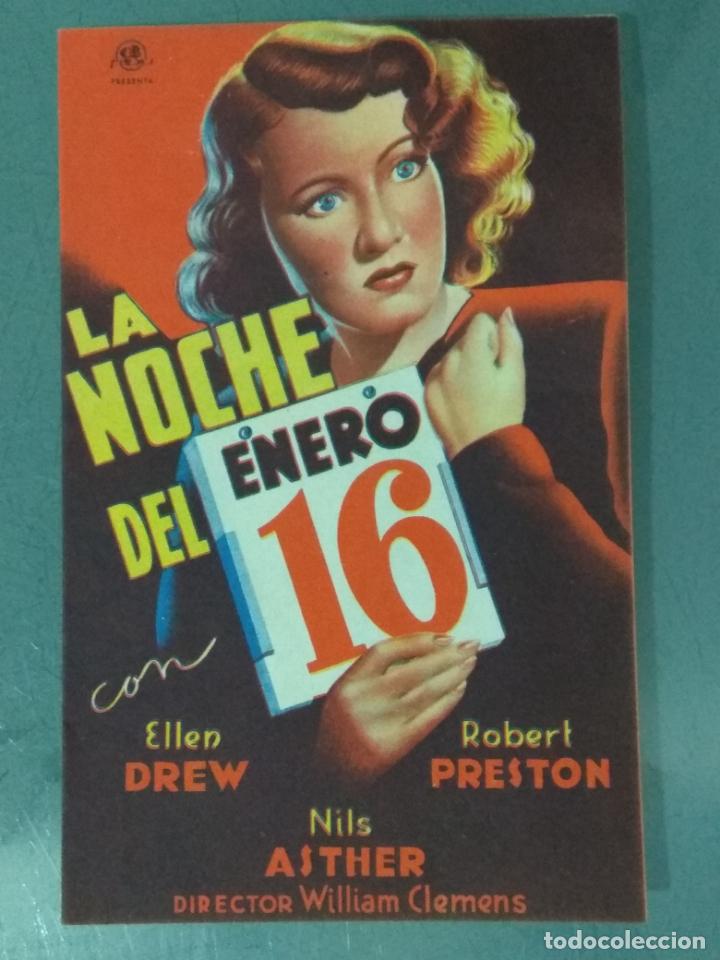Cine: LA NOCHE DEL 16 DE ENERO - PROGRAMA DE CINE DOBLE - Foto 1