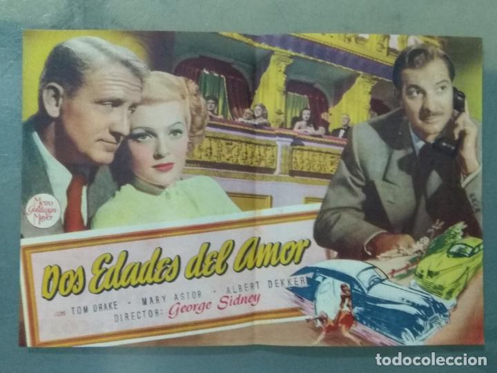 Cine: DOS EDADES DEL AMOR - PROGRAMA DE CINE DOBLE - Foto 2