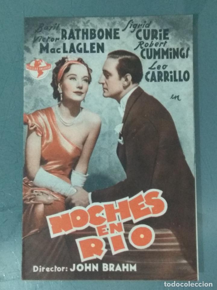 Cine: NOCHES EN RIO - PROGRAMA DE CINE DOBLE - Foto 1