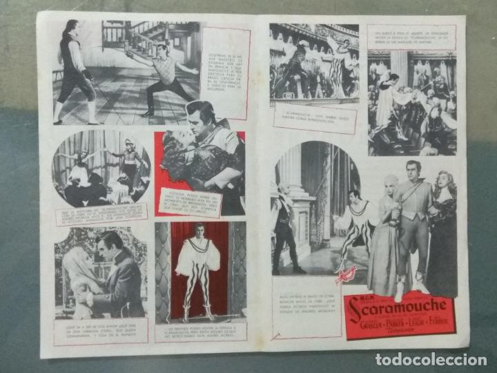 Cine: SCARAMOUCHE - PROGRAMA DE CINE DOBLE - Foto 2