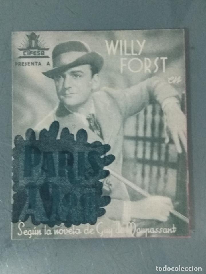 Cine: PARIS 1900 - PROGRAMA DE CINE DOBLE - Foto 1
