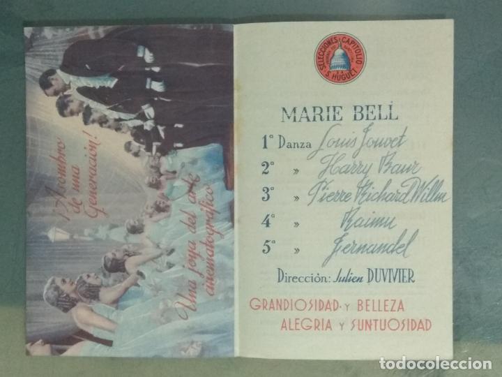Cine: CARNET DE BAILE - PROGRAMA DE CINE DOBLE - Foto 2