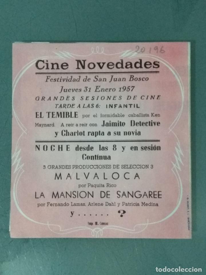 Cine: MALVALOCA - PROGRAMA DE CINE DOBLE - Foto 3