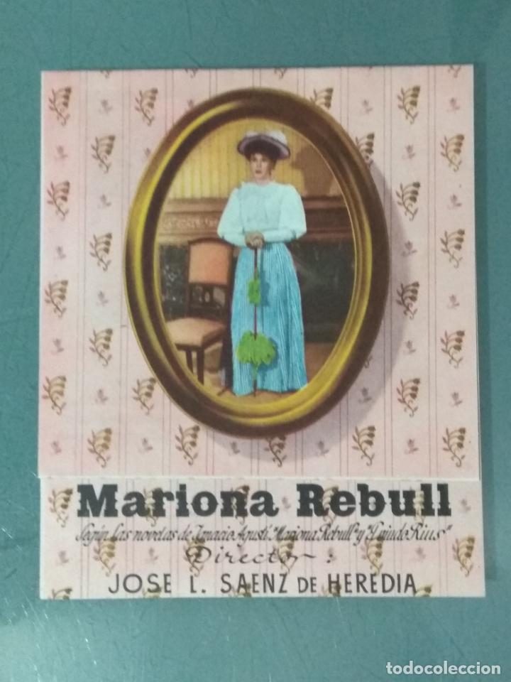 Cine: MARIONA REBULL - PROGRAMA DE CINE DOBLE - Foto 1
