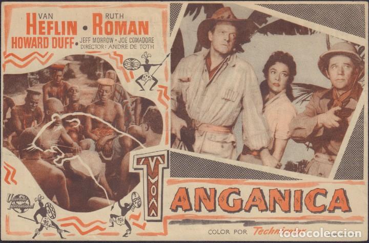 Kino: Programa sencillo de TANGANICA (1954) - Cinema Monterrey de Xirivella