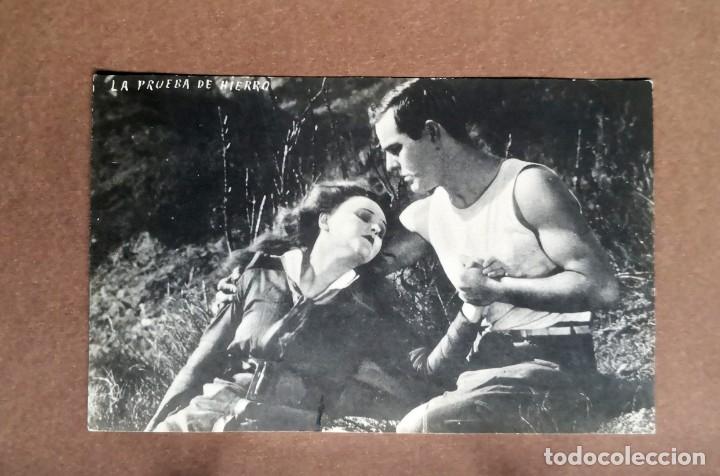 Cine: LA PRUEBA DE HIERRO, 1920 c. CON ANTONIO MORENO. PROGRAMA TARJETA. - Foto 1