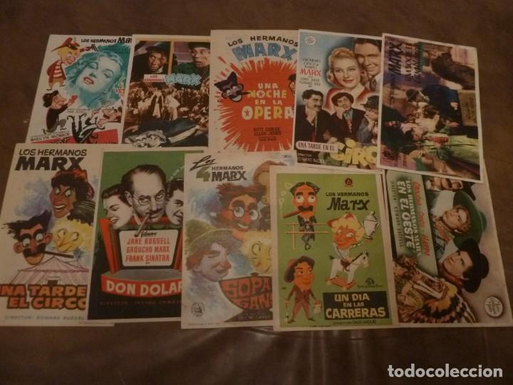Cine: 10 PROGRAMAS DE MANO HERMANOS MARX - Foto 1