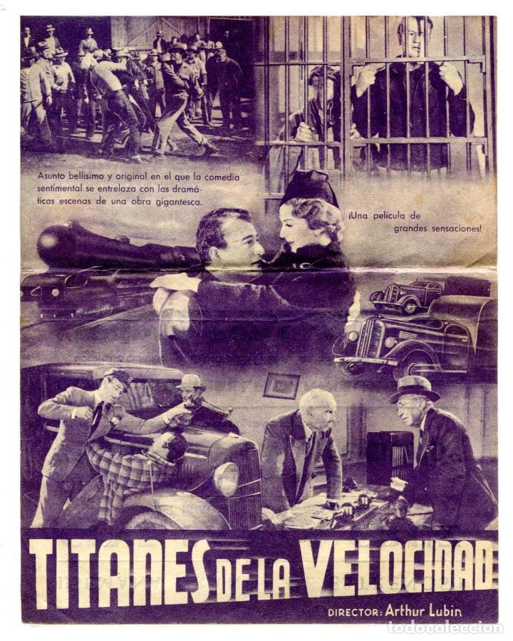Cine: TITANES DE LA VELOCIDAD, con John Wayne. - Foto 1