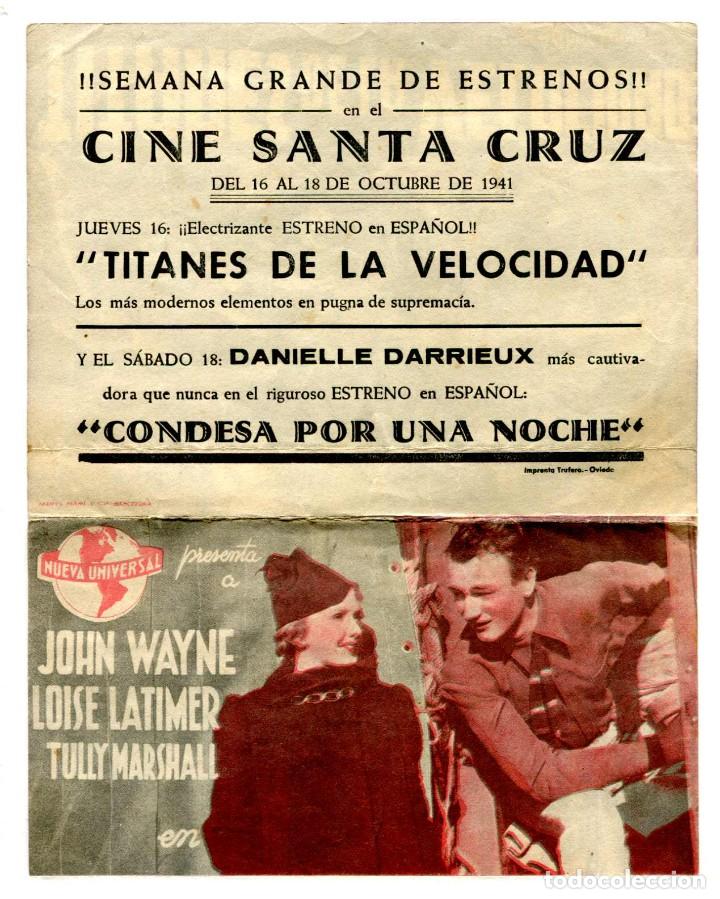 Cine: TITANES DE LA VELOCIDAD, con John Wayne. - Foto 2