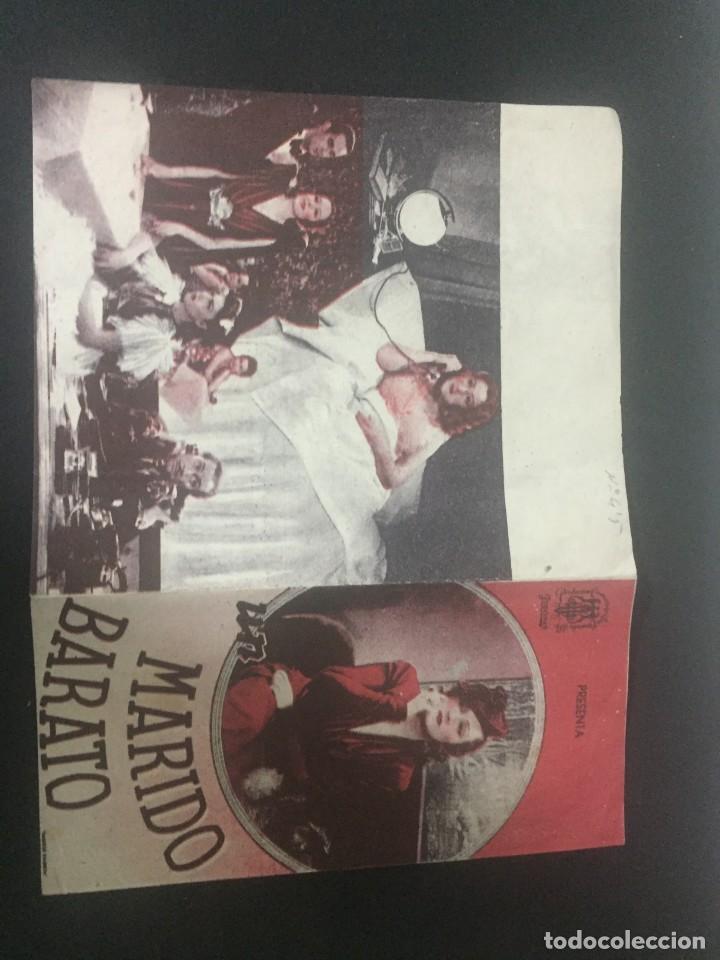 Cine: UN MARIDO BARATO - PROGRAMA DOBLE - REVERSO SIN IMPRIMIR - Foto 3