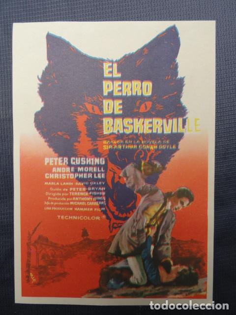 Cine: FOLLETO PROGRAMA DE MANO PEL&Iacute;CULA - EL PERRO DE BASKERVILLE -. - Foto 1