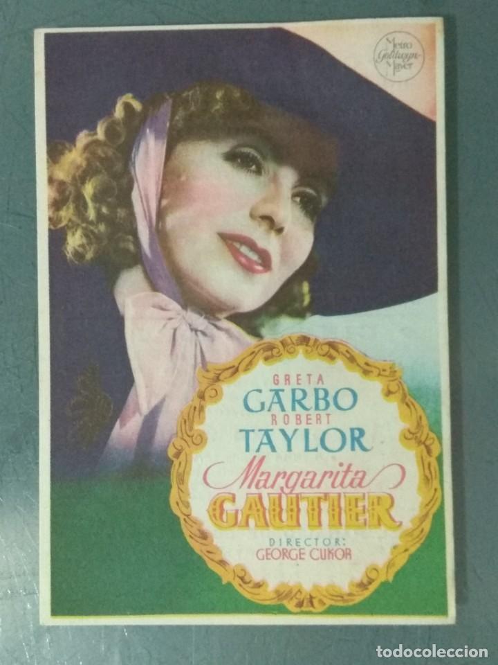 Cine: MARGARITA GAUTIER. PROGRAMA SENCILLO ORIGINAL. - Foto 1