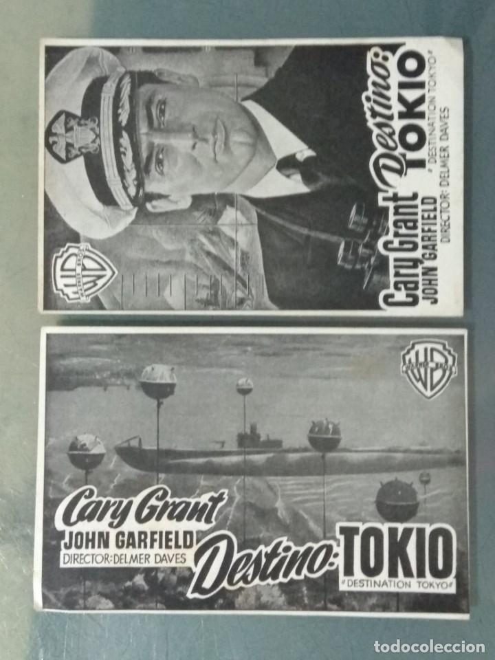 Cine: DESTINO TOKIO. DOS PROGRAMAS SENCILLOS. - Foto 1