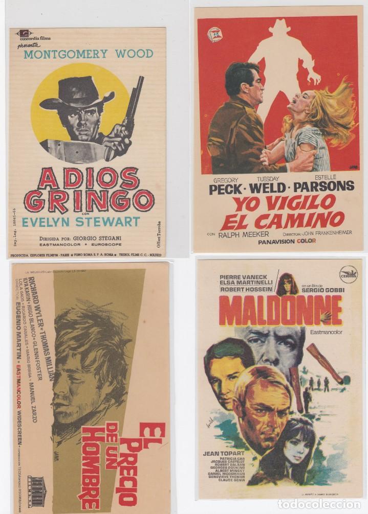 Cine: lote de 4 programas de cine del genero westerns. s/c - Foto 1