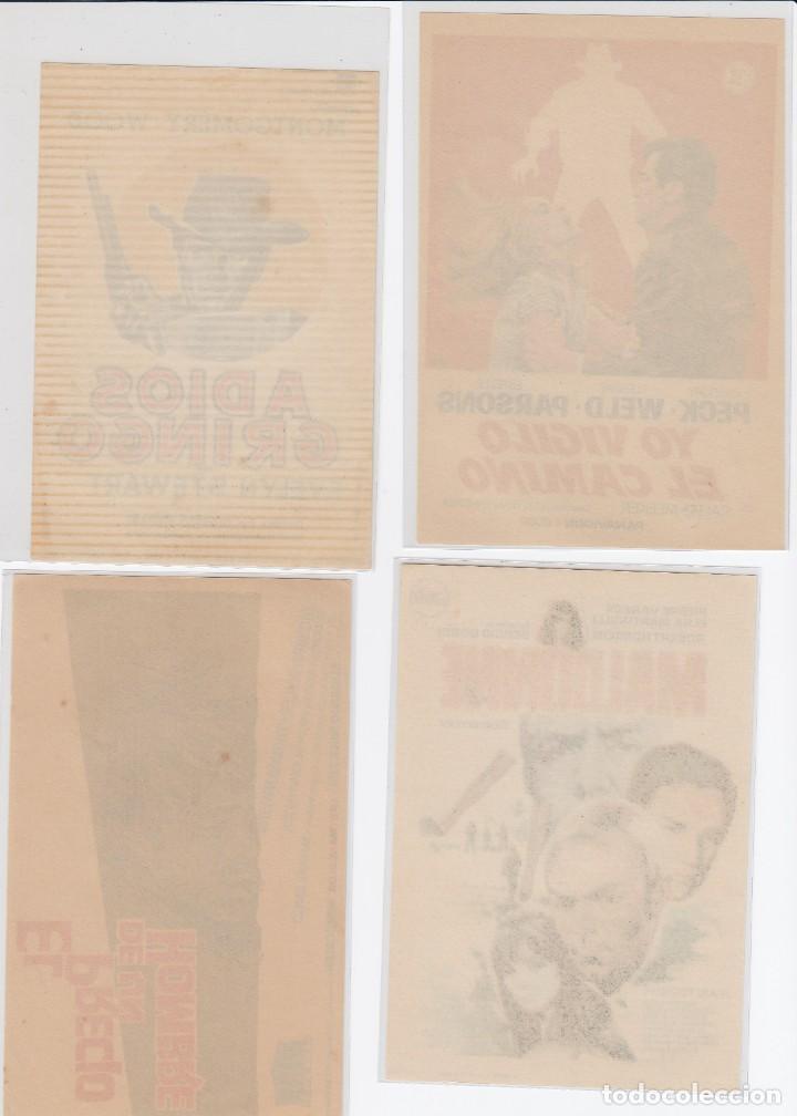 Cine: lote de 4 programas de cine del genero westerns. s/c - Foto 2
