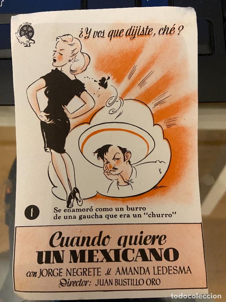 Cine: CUANDO QUIERE UN MEXICANO 1 - Foto 1