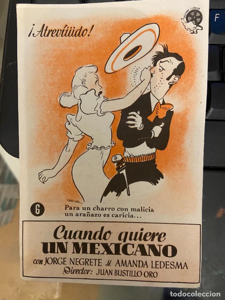 Cine: CUANDO QUIERE UN MEXICANO 6 CON PUBLICIDAD - Foto 1