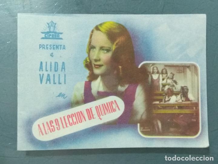 Cine: A LAS 9 LECCION DE QUIMICA - PROGRAMA DE CINE DOBLE - Foto 1