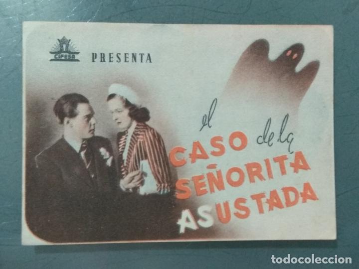 Cinema: EL CASO DE LA SE&Ntilde;ORITA ASUSTADA - PROGRAMA DE CINE DOBLE