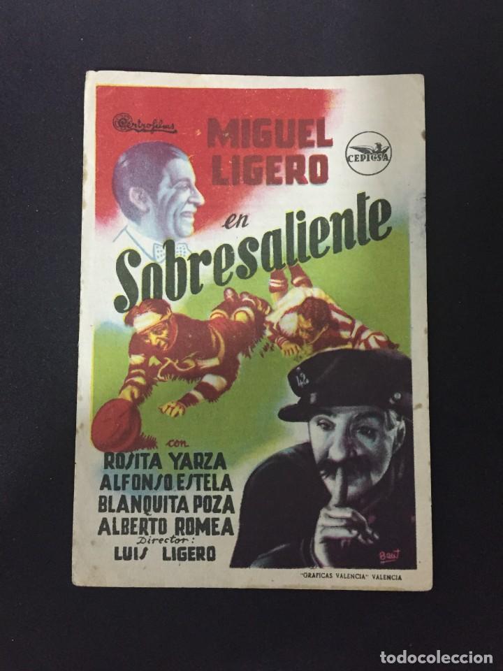 Cine: SOBRESALIENTE - PROGRAMA SENCILLO - REVERSO MONUMENTAL - Foto 1