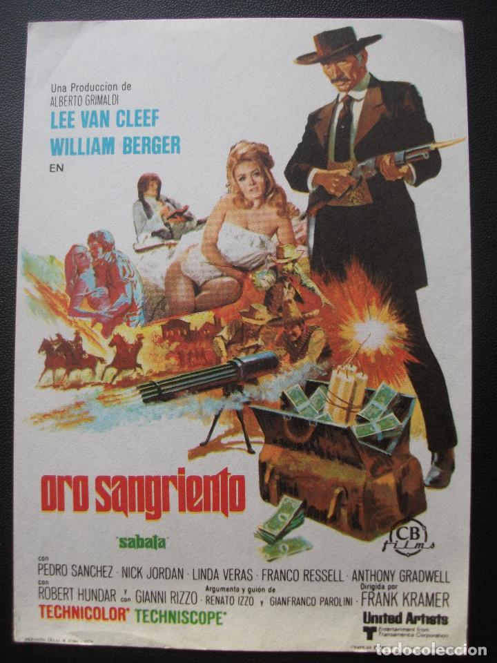 Cine: ORO SANGRIENTO, LEE VAN CLEEF - Foto 1