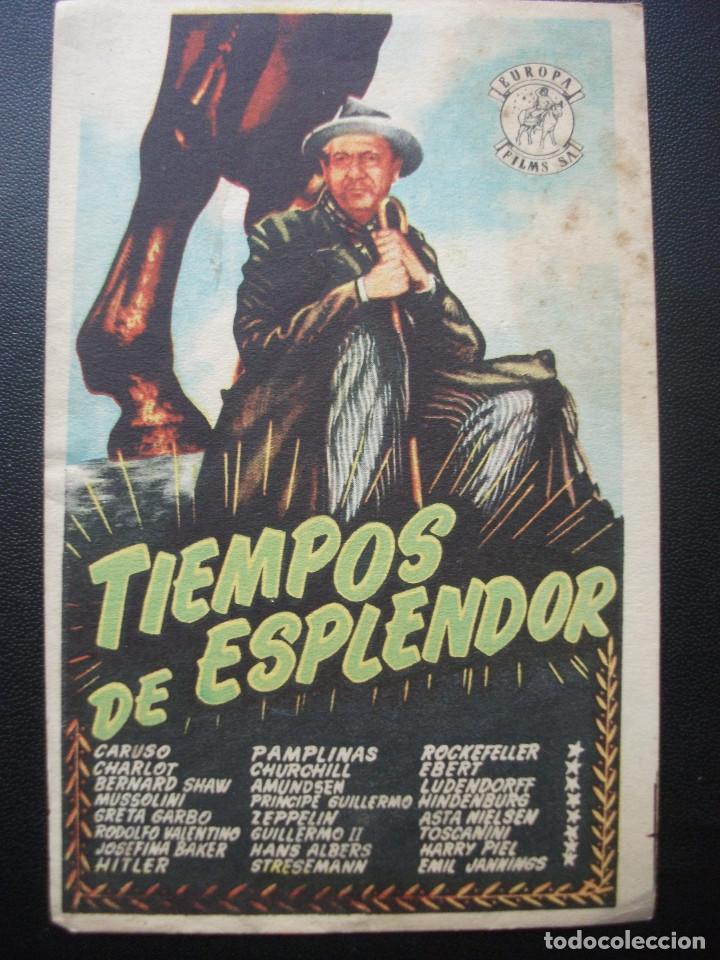 Cine: TIEMPOS DE ESPLENDOR, CHARLOT - Foto 1