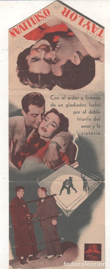 Cine: Programa de cine El Gong de la Victoria. Cinema idea Olot 1940 - Foto 1